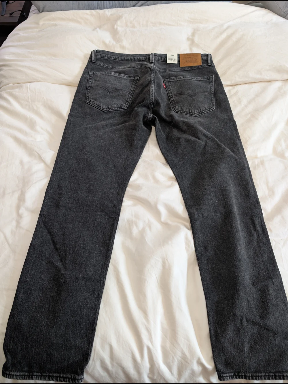 NWT Levi's 502™ Premium Quality | Night Shadows (Faded Black) | Men's 36x32